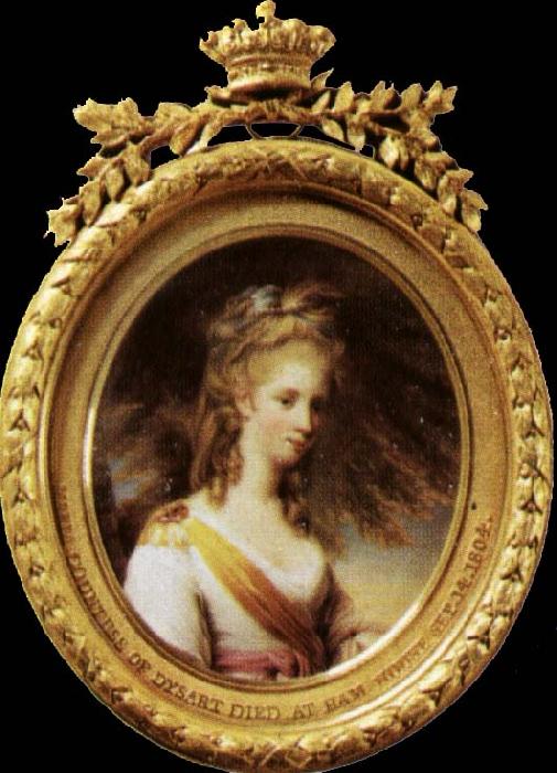 BONE, Henry Miniature of lady dysart Germany oil painting art